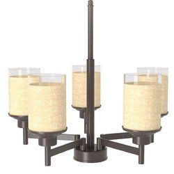 Elegant Modern Ceiling 5 - Light Pendent Chandelier