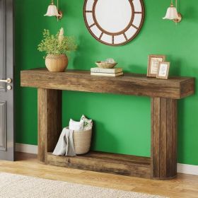 Console Table Wood Entry Hallway Table  Long Sofa Table